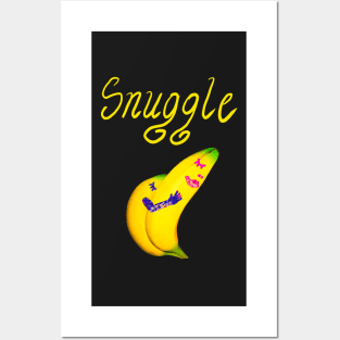 The Best Valentine’s Day Gift ideas 2022, Snuggle - bananas cuddling while sleeping, Valentine’s Day box idea, what to get a guy for valentines day Posters and Art